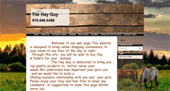 Desktop Screenshot of hayguy.com